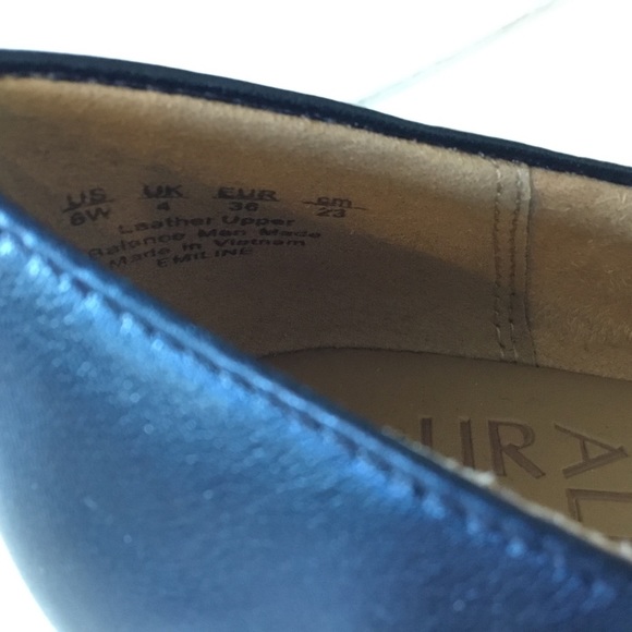 naturalizer shoes navy blue